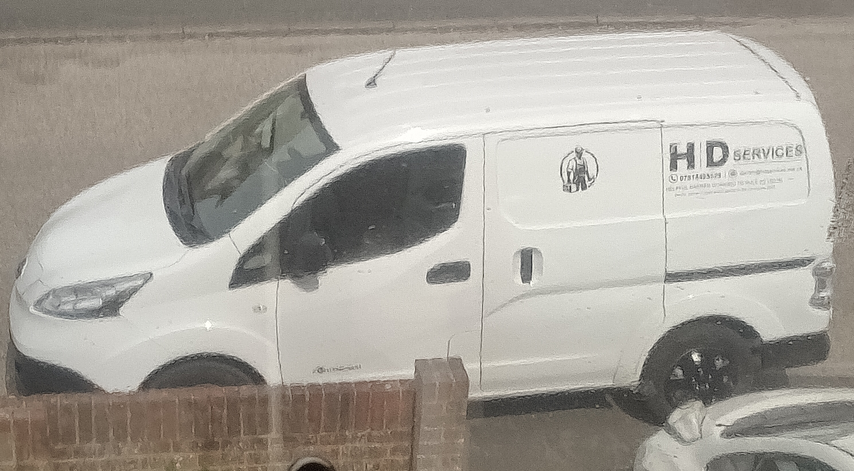 My little white van